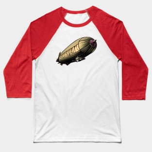 Zeppelin image graphic Baseball T-Shirt